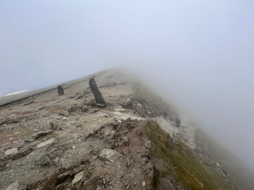 Bwlch Glas looking grey