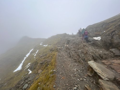 Below Bwlch Glas PyG/miners'