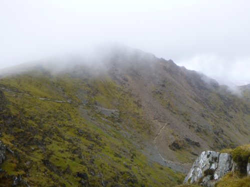 Garnedd Ugain slopes