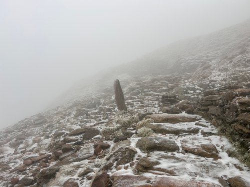 Scenes lower down around 750m